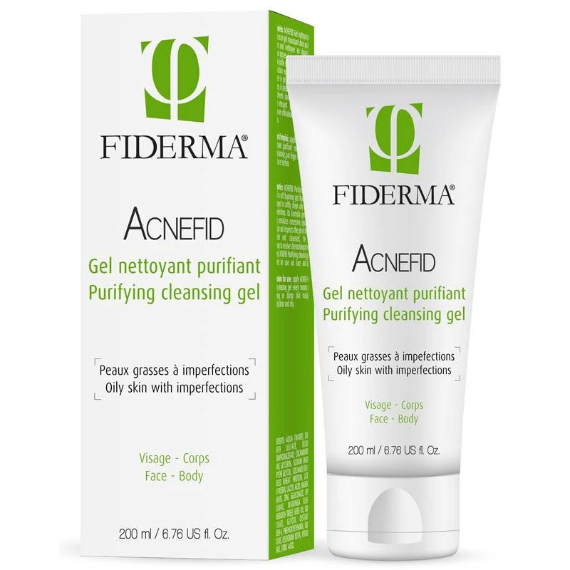 ACNEFID GEL DET PURIF FIDERMA 3 ACNEFID GEL DET PURIF FIDERMA