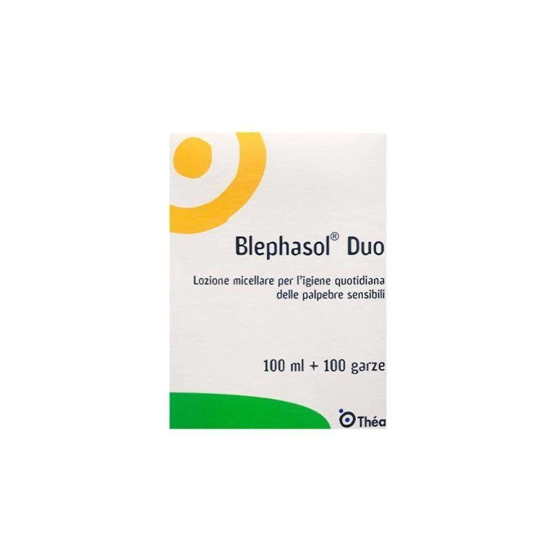 BLEPHASOL DUO 100ML+100 GARZE 3 BLEPHASOL DUO 100ML+100 GARZE
